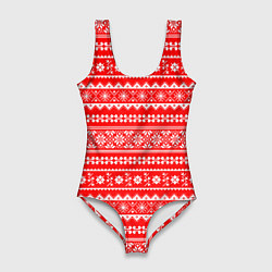 Женский купальник-боди Jacquard pattern