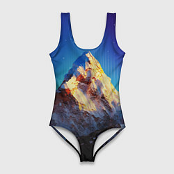 Женский купальник-боди Космический эверест