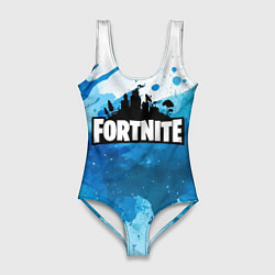 Женский купальник-боди Fortnite Logo Paint