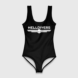 Женский купальник-боди Helldivers Logo