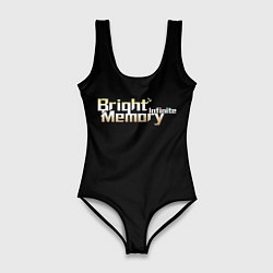 Купальник-боди 3D женский Bright Memory, цвет: 3D-принт