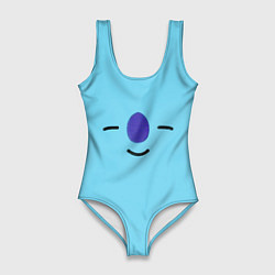 Купальник-боди 3D женский BT21-Koya, цвет: 3D-принт