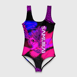 Женский купальник-боди Samurai ретровейв