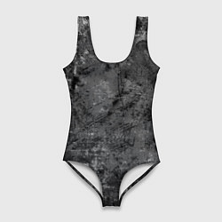 Женский купальник-боди Абстракция - grunge mood