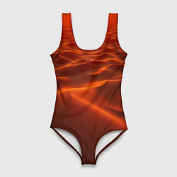 Женский купальник-боди Красная жара