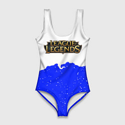 Купальник-боди 3D женский League of Legends ночь, цвет: 3D-принт