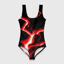 Купальник-боди 3D женский The rift, цвет: 3D-принт