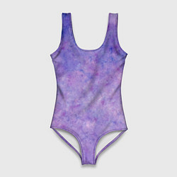 Женский купальник-боди Фиолетовый свет фонаря