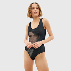 Купальник-боди 3D женский Танжиро Камадо реализм, цвет: 3D-принт — фото 2