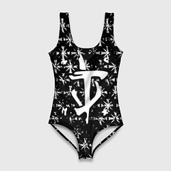 Женский купальник-боди Doom x farcry game