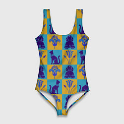 Женский купальник-боди Символы Египта