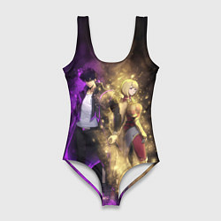 Купальник-боди 3D женский Сон Джин Ву и Ча Хэ Ин, цвет: 3D-принт