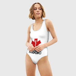 Купальник-боди 3D женский Медик, цвет: 3D-принт — фото 2