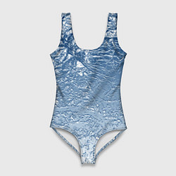 Женский купальник-боди Налипший снег