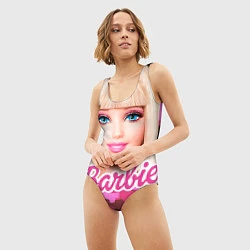 Купальник-боди 3D женский Барби, цвет: 3D-принт — фото 2