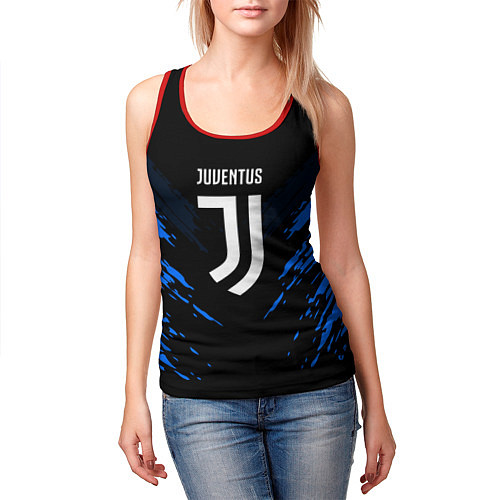 Женская майка без рукавов JUVENTUS Sport / 3D-Красный – фото 3