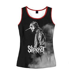 Майка-безрукавка женская Slipknot: Shadow Smoke, цвет: 3D-красный