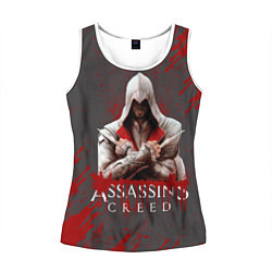 Майка-безрукавка женская Assassin’s Creed, цвет: 3D-белый