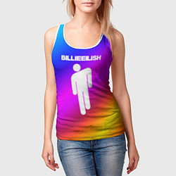 Майка-безрукавка женская BILLIE ELLISH 2020, цвет: 3D-белый — фото 2