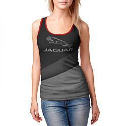 Майка-безрукавка женская JAGUR оттенки серого, цвет: 3D-красный — фото 2