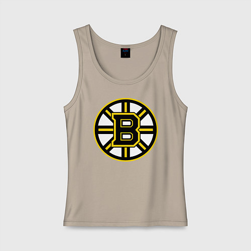 Женская майка Boston Bruins / Миндальный – фото 1