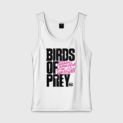 Женская майка Birds of Prey logo