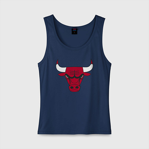 Женская майка Chicago Bulls / Тёмно-синий – фото 1