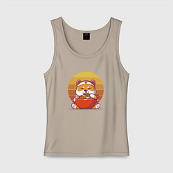 Женская майка Shiba Inu and Ramen