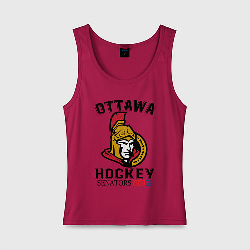 Женская майка OTTAWA SENATORS ОТТАВА СЕНАТОРЗ / Маджента – фото 1