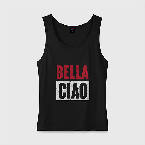Женская майка Style Bella Ciao / Черный – фото 1