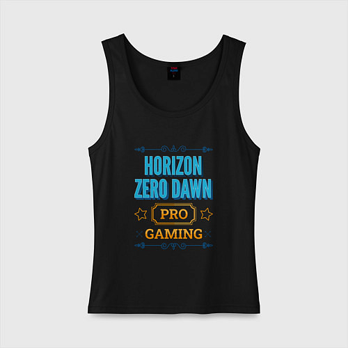 Женская майка Игра Horizon Zero Dawn PRO Gaming / Черный – фото 1