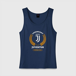 Женская майка Лого Juventus и надпись Legendary Football Club