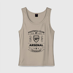 Женская майка Arsenal: Football Club Number 1 Legendary