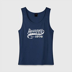 Женская майка Awesome Since 1978