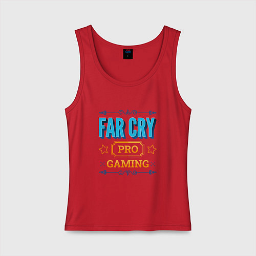 Женская майка Игра Far Cry pro gaming / Красный – фото 1