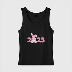 Женская майка Розовый кролик 2023