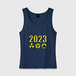 Женская майка Что год грядущий нам готовит