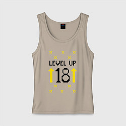 Женская майка Level up 18 со стрелочками