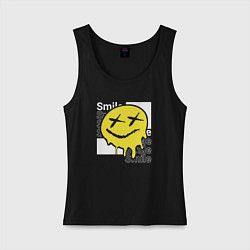 Женская майка Smile positive