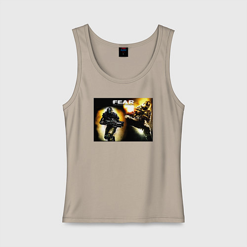 Женская майка First Encounter Assault Recon / Миндальный – фото 1