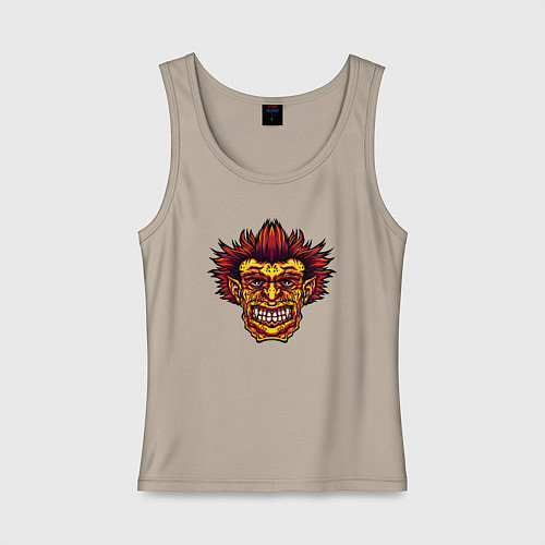 Женская майка Бессонная ночь / Миндальный – фото 1