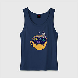 Женская майка Космический напиток