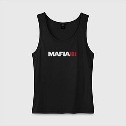 Майка женская хлопок Mafia III, цвет: черный