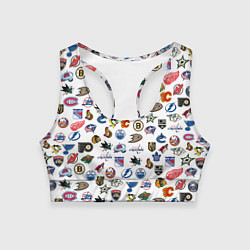Женский спортивный топ NHL PATTERN Z