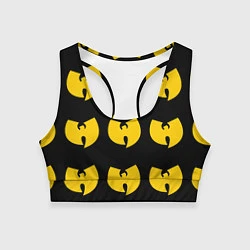 Топик спортивный женский Wu-Tang Clan, цвет: 3D-принт