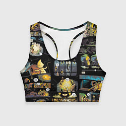 Женский спортивный топ LITTLE NIGHTMARES