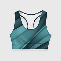 Топик спортивный женский VUAL, цвет: 3D-принт