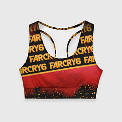 Топик спортивный женский Far Cry 6, цвет: 3D-принт