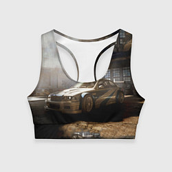 Женский спортивный топ Nfs most wanted bmw