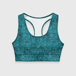 Топик спортивный женский Абстрактные штрихи - текстура, цвет: 3D-принт